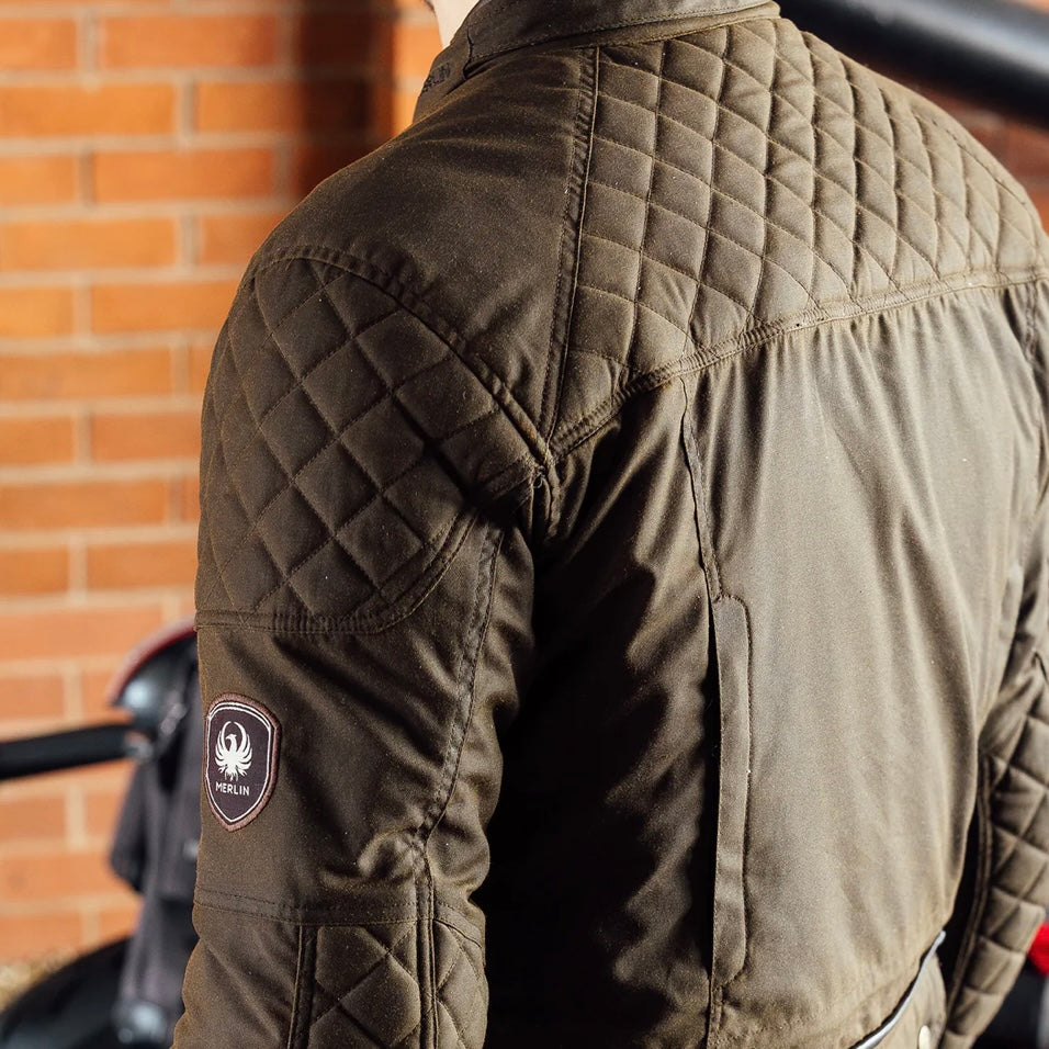ワックスコットンジャケット 【オリーブ】 "Edale II D3O Jacket"