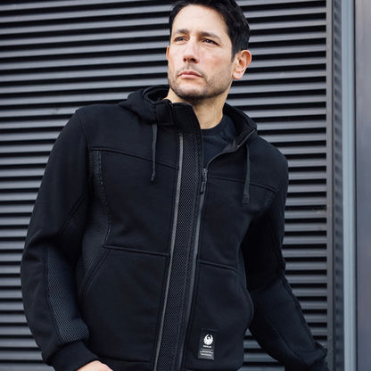 MERLIN マーリン ライディングメッシュパーカー ”Brecken D3O Air Mesh Hoody” 【ブラック】