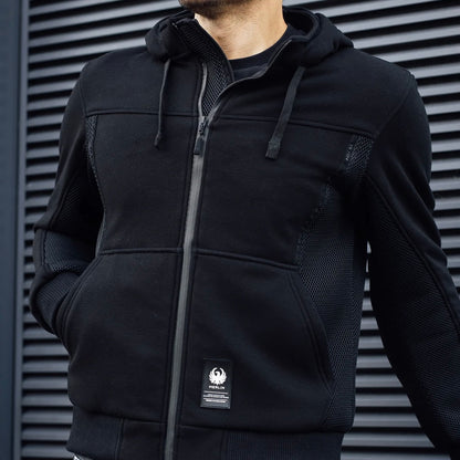MERLIN マーリン ライディングメッシュパーカー ”Brecken D3O Air Mesh Hoody” 【ブラック】