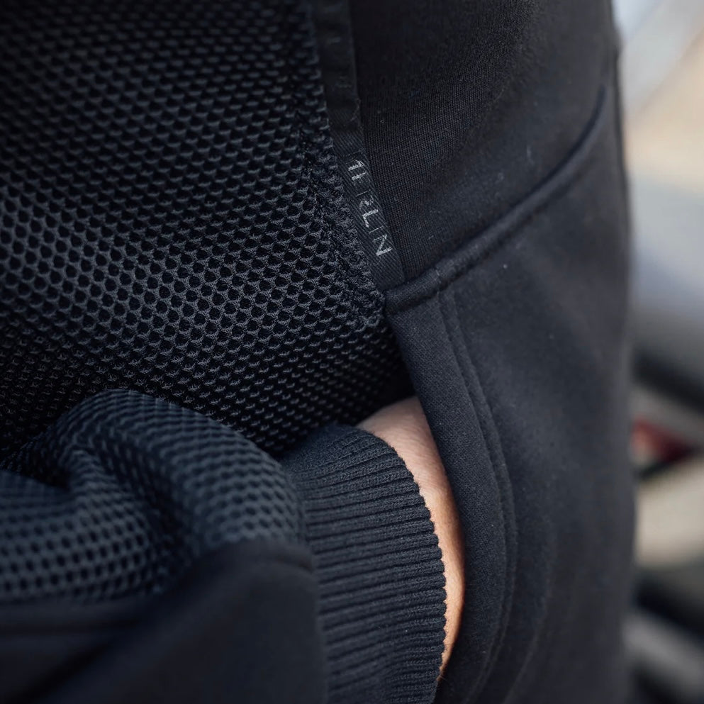 MERLIN マーリン ライディングメッシュパーカー ”Brecken D3O Air Mesh Hoody” 【ブラック】