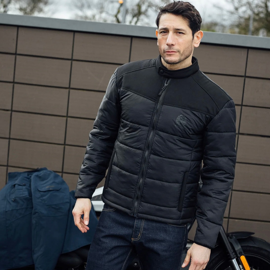 MERLIN マーリン 防寒最強 ナイロンウインタージャケット "Jagger Urban Utility D30 Jacket" 【ネイビー】