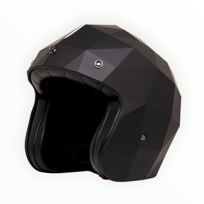 HOLYFREEDOM ホーリーフリーダム "STEALTH" ジェットヘルメット  MATT BLACK【装飾品】