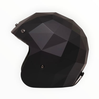 HOLYFREEDOM ホーリーフリーダム "STEALTH" ジェットヘルメット  MATT BLACK【装飾品】
