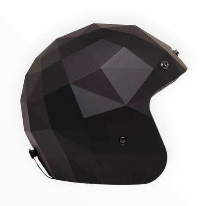 HOLYFREEDOM ホーリーフリーダム "STEALTH" ジェットヘルメット  MATT BLACK【装飾品】