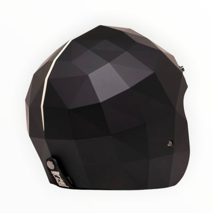 HOLYFREEDOM ホーリーフリーダム "STEALTH" ジェットヘルメット  MATT BLACK【装飾品】