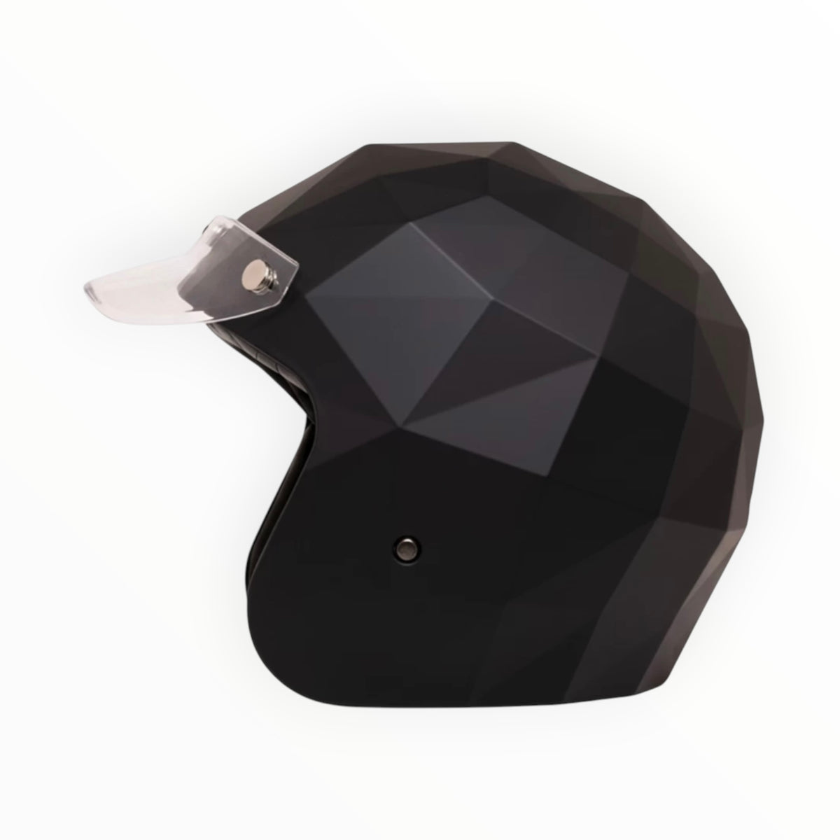HOLYFREEDOM ホーリーフリーダム "STEALTH" ジェットヘルメット  MATT BLACK【装飾品】