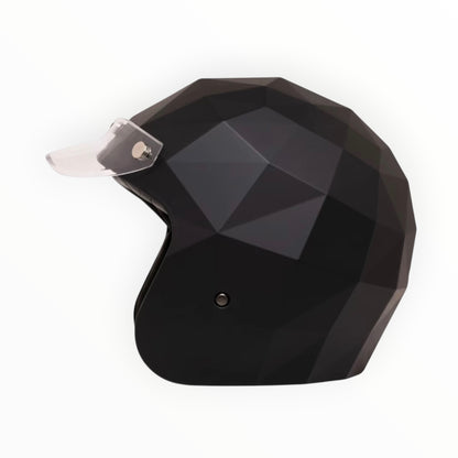 HOLYFREEDOM ホーリーフリーダム "STEALTH" ジェットヘルメット  MATT BLACK【装飾品】
