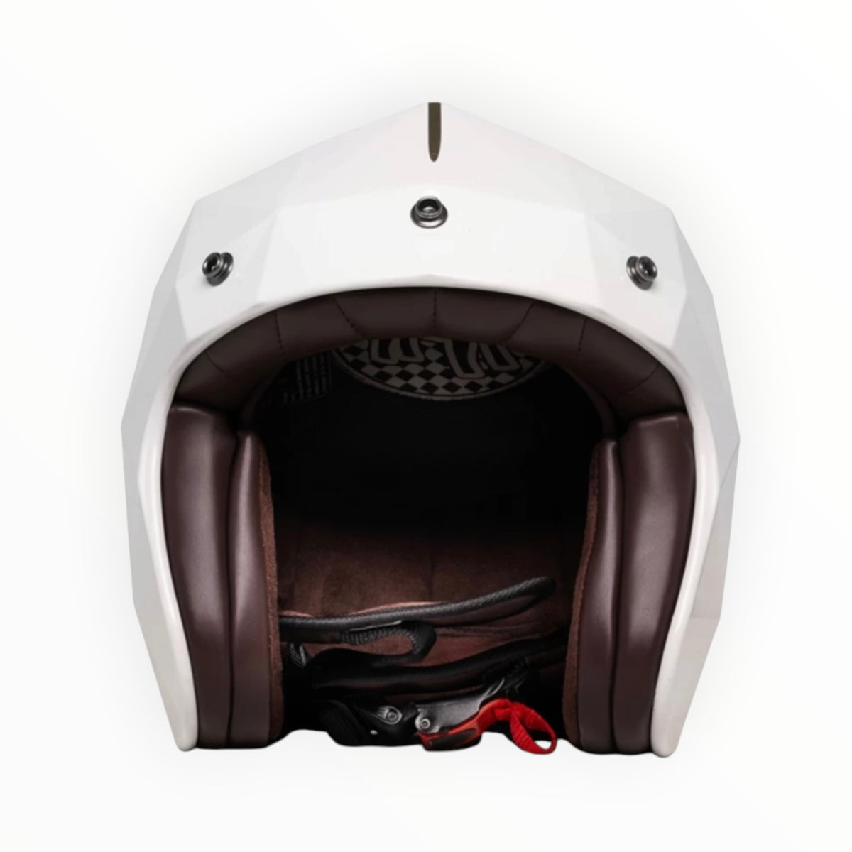HOLYFREEDOM ホーリーフリーダム "STEALTH" ジェットヘルメット WHITE DIAMOND 【装飾品】