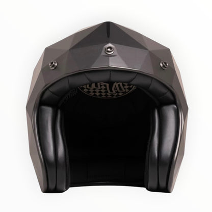 HOLYFREEDOM ホーリーフリーダム "STEALTH" ジェットヘルメット MATT DARK【装飾品】