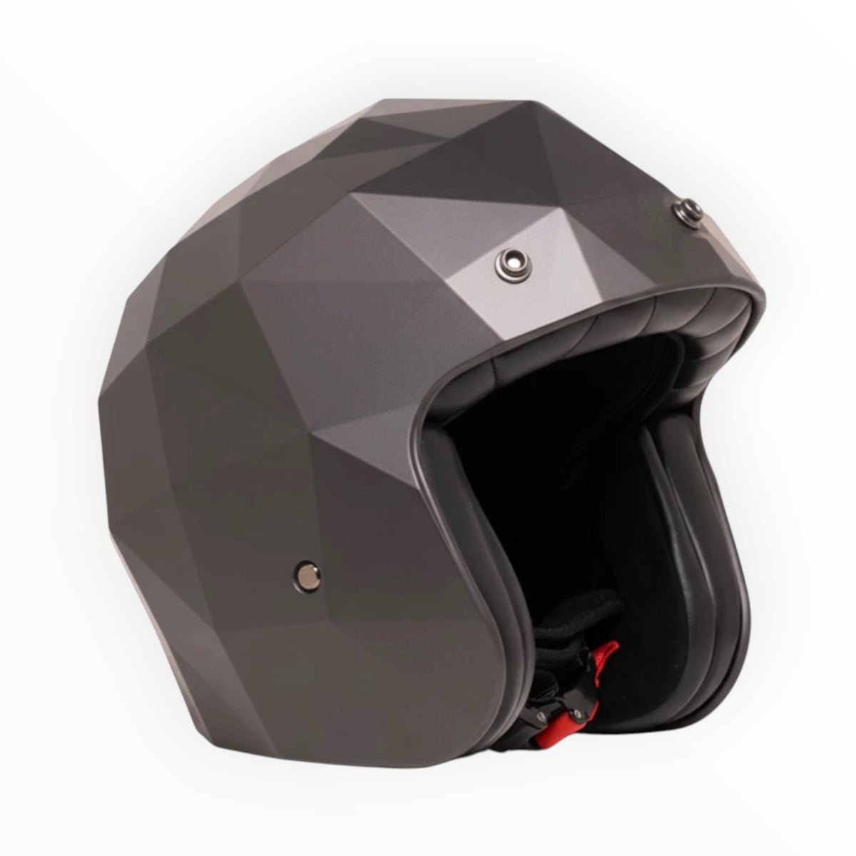 HOLYFREEDOM ホーリーフリーダム "STEALTH" ジェットヘルメット MATT DARK【装飾品】