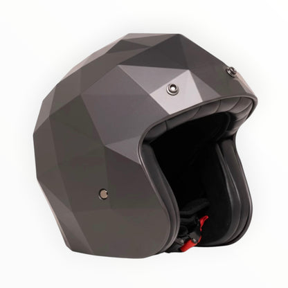 HOLYFREEDOM ホーリーフリーダム "STEALTH" ジェットヘルメット MATT DARK【装飾品】