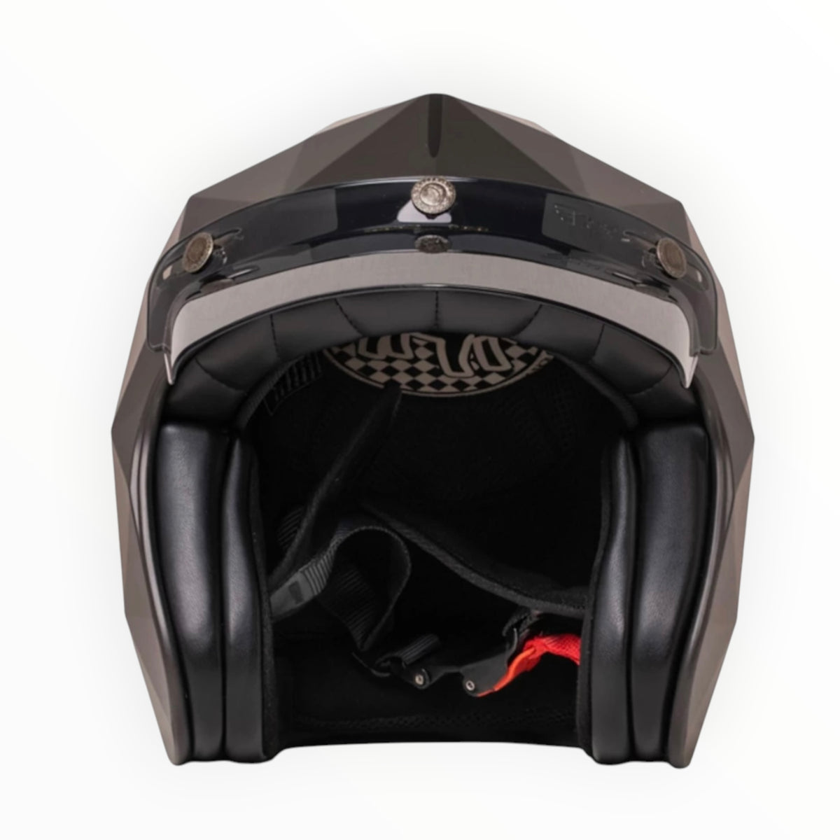HOLYFREEDOM ホーリーフリーダム "STEALTH" ジェットヘルメット MATT DARK【装飾品】
