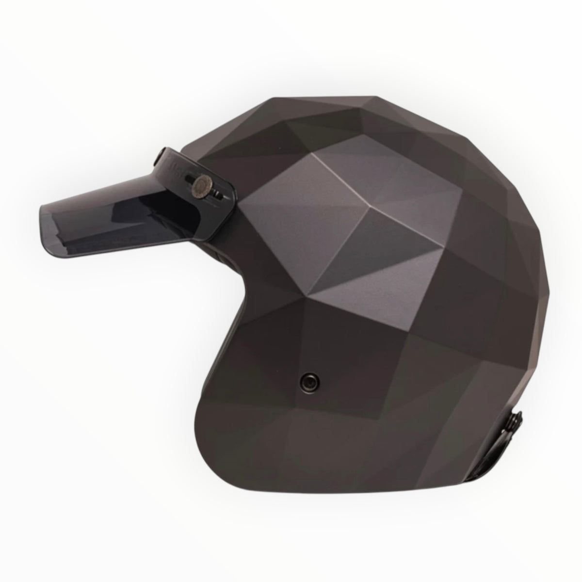 HOLYFREEDOM ホーリーフリーダム "STEALTH" ジェットヘルメット MATT DARK【装飾品】