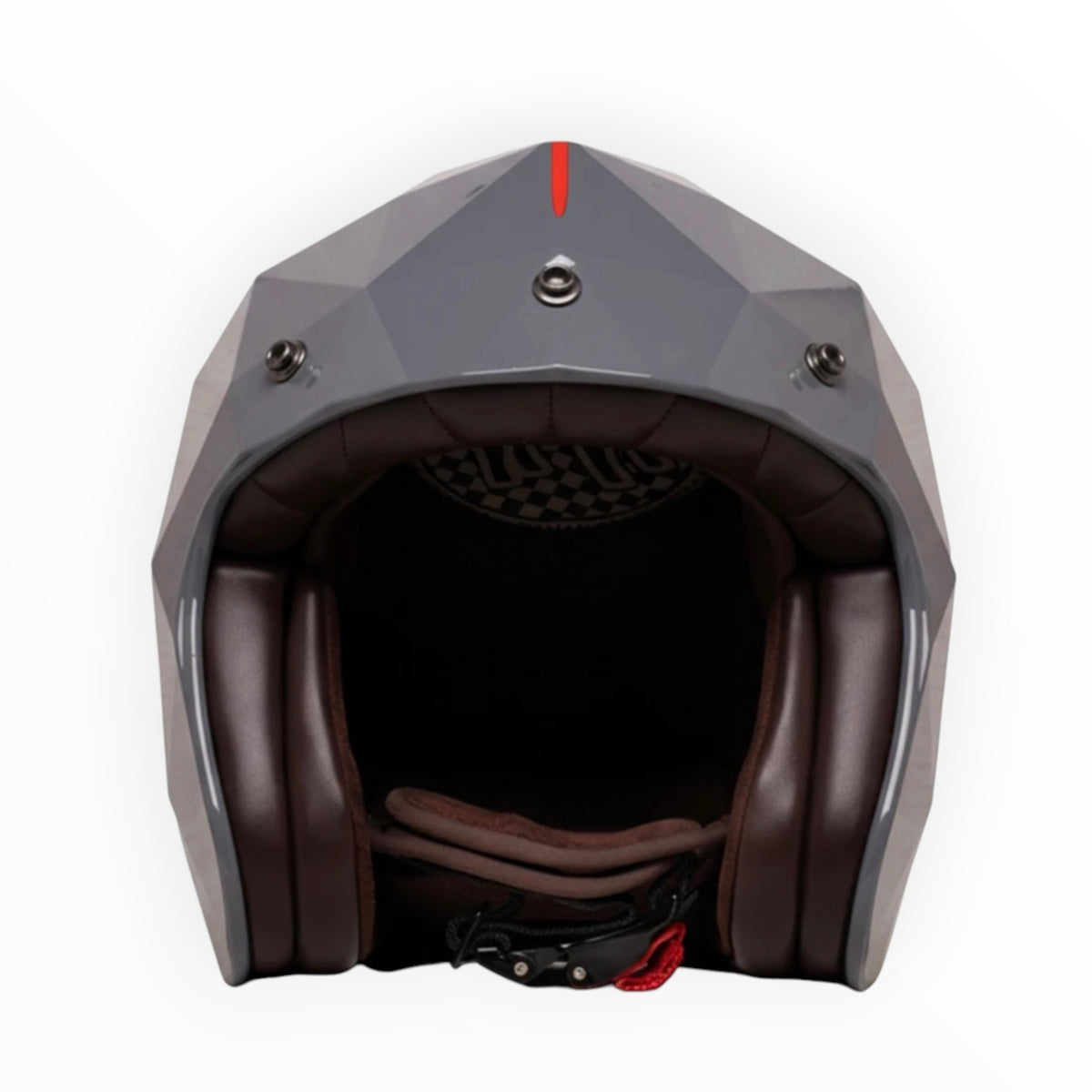 HOLYFREEDOM ホーリーフリーダム "STEALTH" ジェットヘルメット GREY DIAMOND【装飾品】