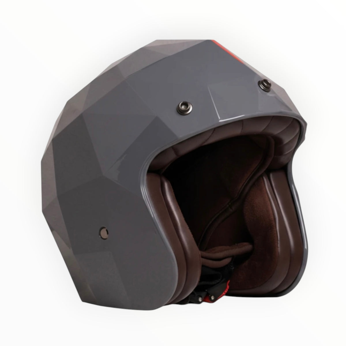 HOLYFREEDOM ホーリーフリーダム "STEALTH" ジェットヘルメット GREY DIAMOND【装飾品】