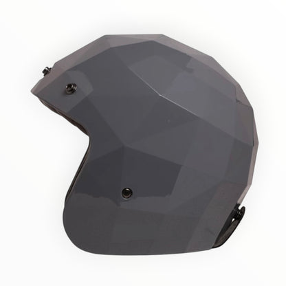HOLYFREEDOM ホーリーフリーダム "STEALTH" ジェットヘルメット GREY DIAMOND【装飾品】