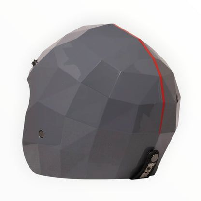 HOLYFREEDOM ホーリーフリーダム "STEALTH" ジェットヘルメット GREY DIAMOND【装飾品】