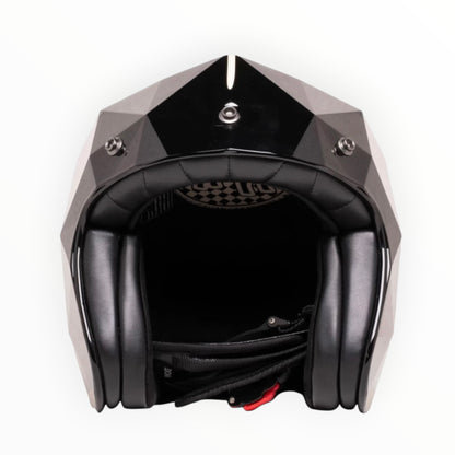HOLYFREEDOM ホーリーフリーダム "STEALTH" ジェットヘルメット BLACK DIAMOND【装飾品】