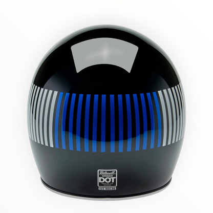 Biltwell ビルトウェル "GRINGO" フルフェイスヘルメット Raceflow Gloss Black / Red / White / Blue【装飾品】