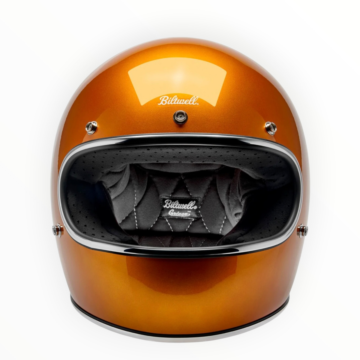 Biltwell ビルトウェル "GRINGO" フルフェイスヘルメット Metallic Sunburst【装飾品】