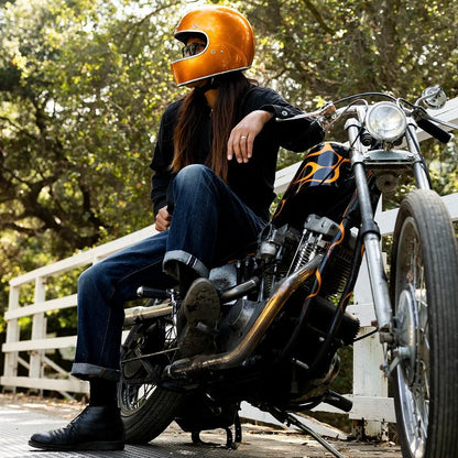 Biltwell ビルトウェル "GRINGO" フルフェイスヘルメット Metallic Sunburst【装飾品】