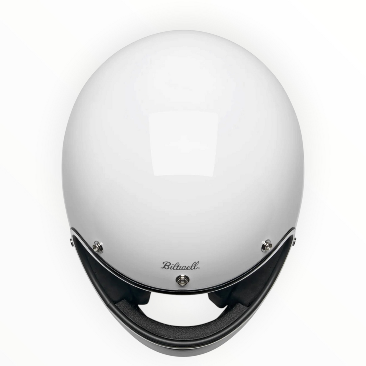 Biltwell ビルトウェル "GRINGO" フルフェイスヘルメット Gloss White【装飾品】