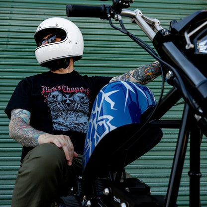Biltwell ビルトウェル "GRINGO" フルフェイスヘルメット Gloss White【装飾品】