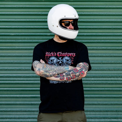 Biltwell ビルトウェル "GRINGO" フルフェイスヘルメット Gloss White【装飾品】