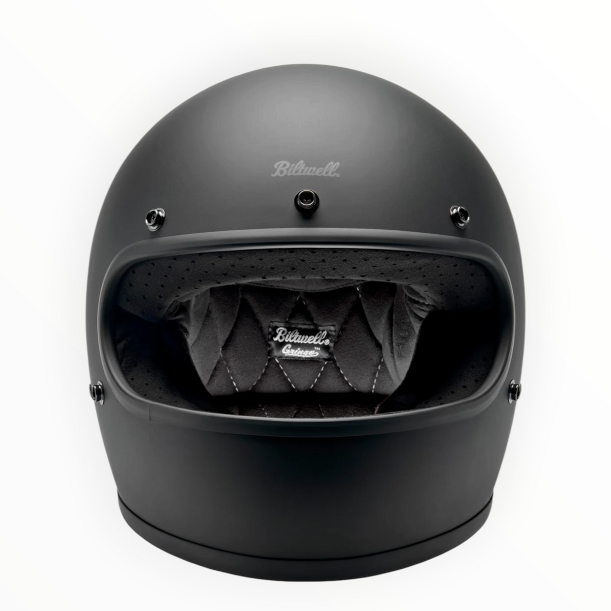 Biltwell ビルトウェル "GRINGO" フルフェイスヘルメット Flat Black【装飾品】