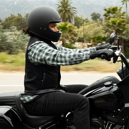 Biltwell ビルトウェル "GRINGO" フルフェイスヘルメット Flat Black【装飾品】