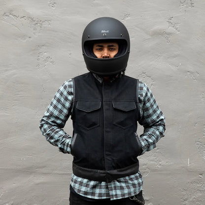 Biltwell ビルトウェル "GRINGO" フルフェイスヘルメット Flat Black【装飾品】
