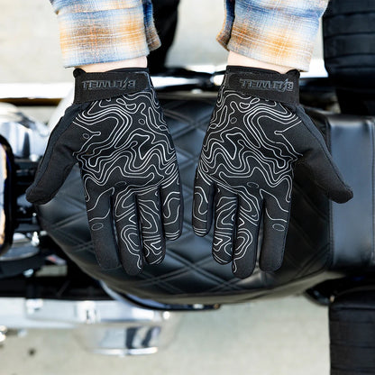 Biltwell ビルトウェル テキスタイルグローブ "Ridgecrest Gloves" 【Blackout】
