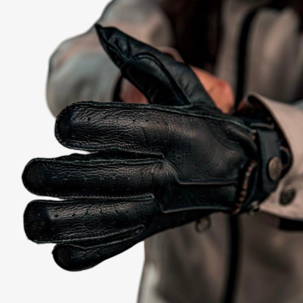 By City バイシティ レザーグローブ "Second Skin Gloves" 【ブラック】
