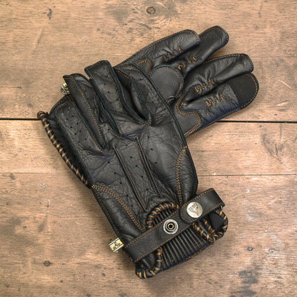 By City バイシティ レザーグローブ "Second Skin Gloves" 【ブラック】