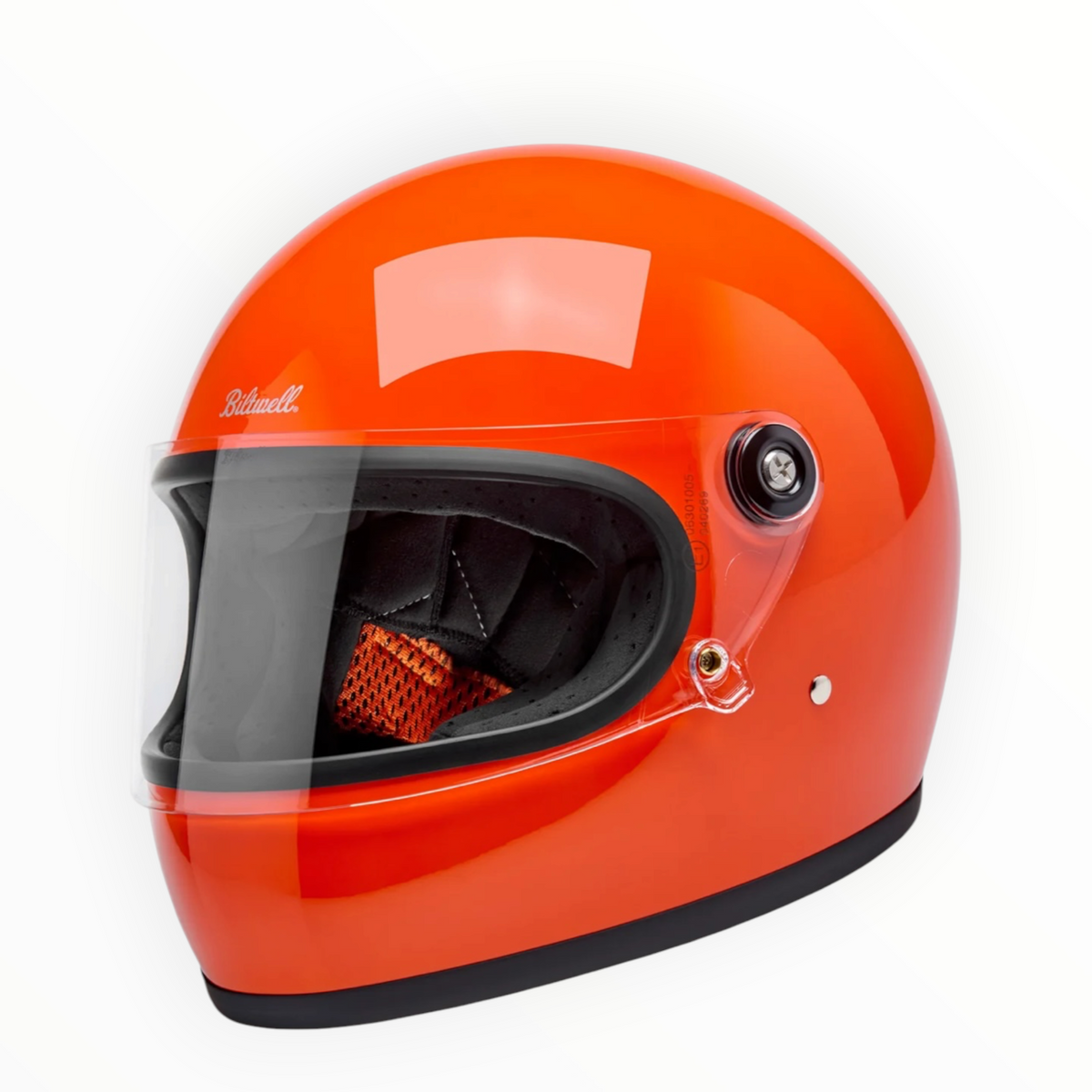 Biltwell ビルトウェル "GRINGO S" フルフェイスヘルメット Gloss Hazard Orange【装飾品】