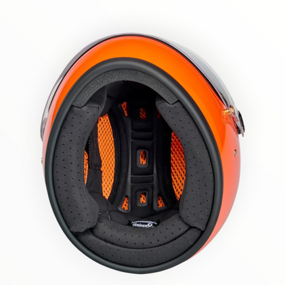 Biltwell ビルトウェル "GRINGO S" フルフェイスヘルメット Gloss Hazard Orange【装飾品】