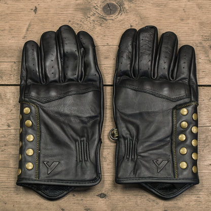 By City バイシティ レザーグローブ "Thunder gloves" 【ブラック】
