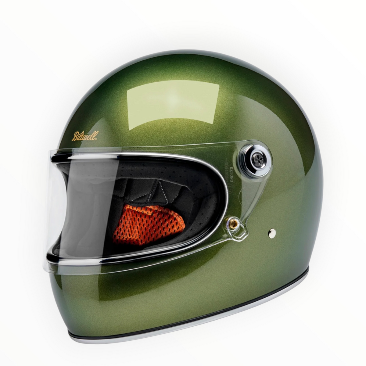 Biltwell ビルトウェル "GRINGO S" フルフェイスヘルメット Metallic Dart Green【装飾品】
