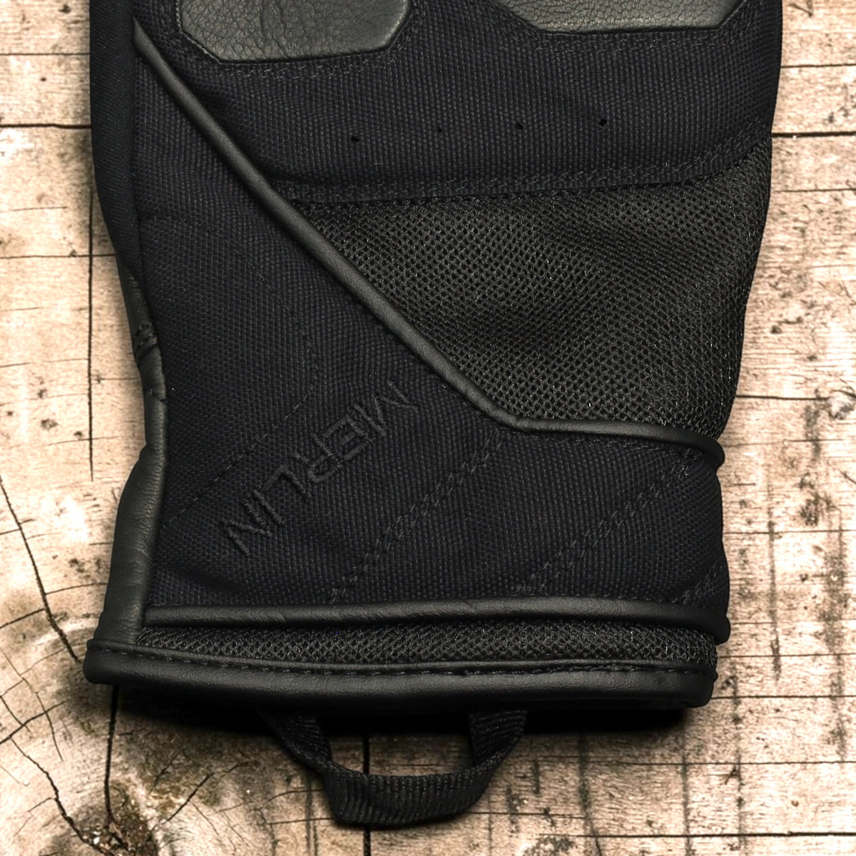 MERLIN マーリン メッシュグローブ ブラック "Kaplan Mesh Glove"