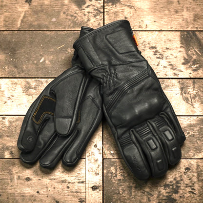 MERLIN （マーリン）防寒最強 防水レザーグローブ "Calton CE2 D3O Waterproof Leather Glove" 【ブラック】