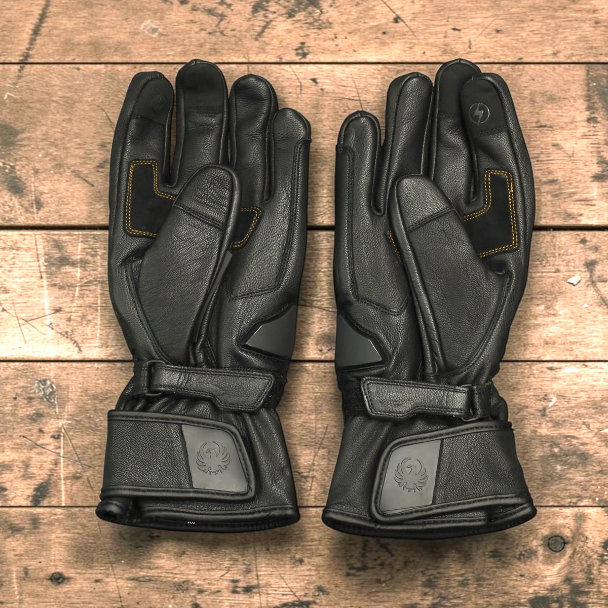 MERLIN （マーリン）防寒最強 防水レザーグローブ "Calton CE2 D3O Waterproof Leather Glove" 【ブラック】