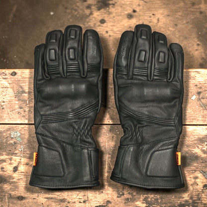 MERLIN （マーリン）防寒最強 防水レザーグローブ "Calton CE2 D3O Waterproof Leather Glove" 【ブラック】