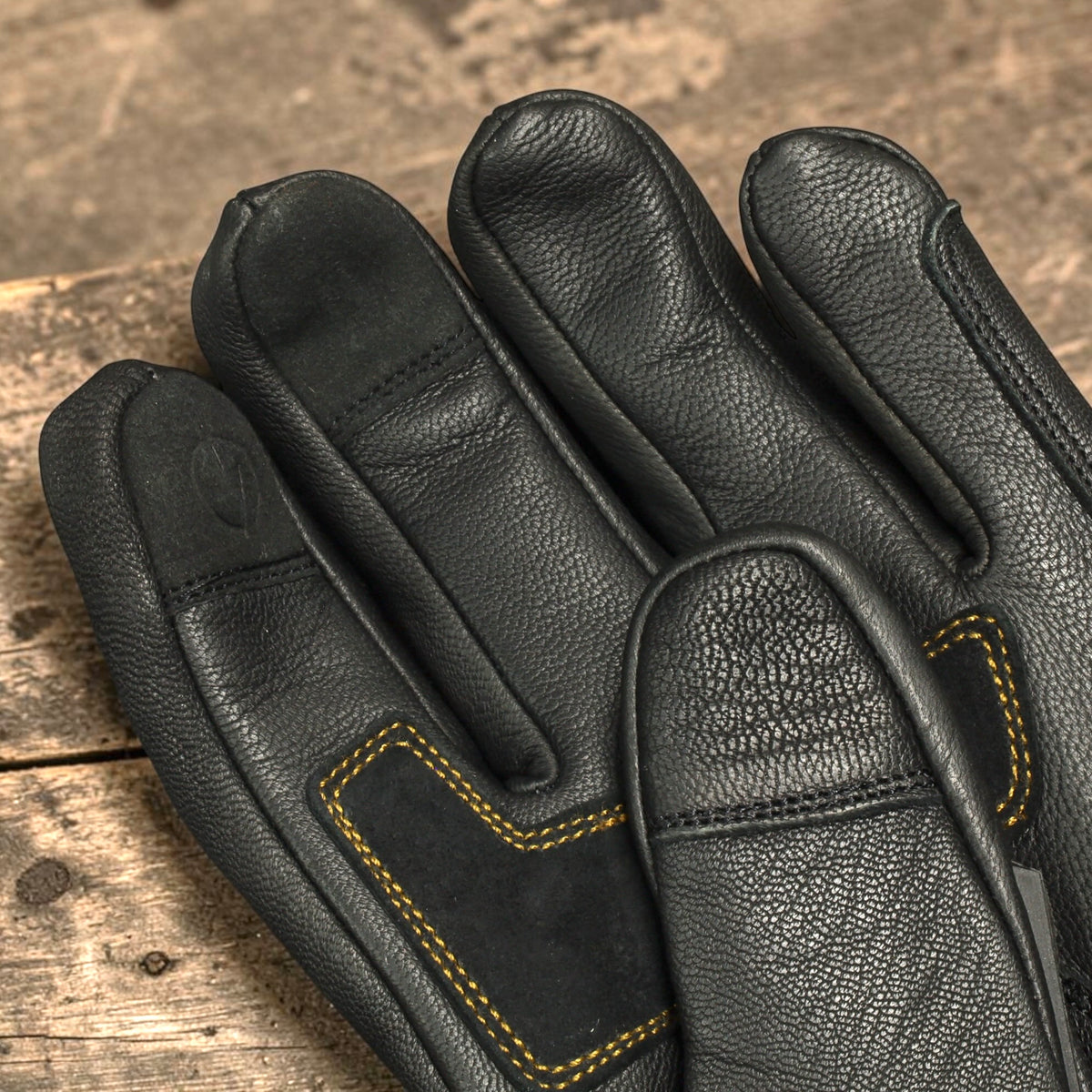 MERLIN （マーリン）防寒最強 防水レザーグローブ "Calton CE2 D3O Waterproof Leather Glove" 【ブラック】