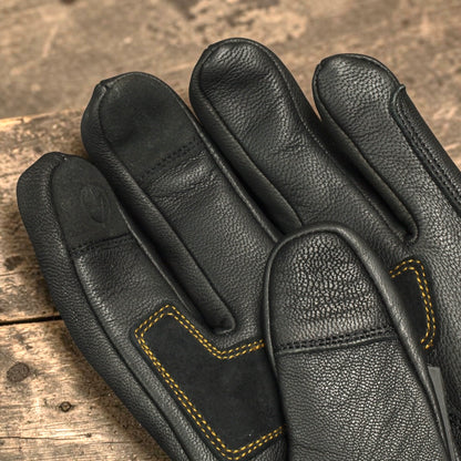 MERLIN （マーリン）防寒最強 防水レザーグローブ "Calton CE2 D3O Waterproof Leather Glove" 【ブラック】