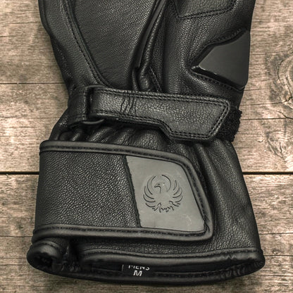 MERLIN （マーリン）防寒最強 防水レザーグローブ "Calton CE2 D3O Waterproof Leather Glove" 【ブラック】
