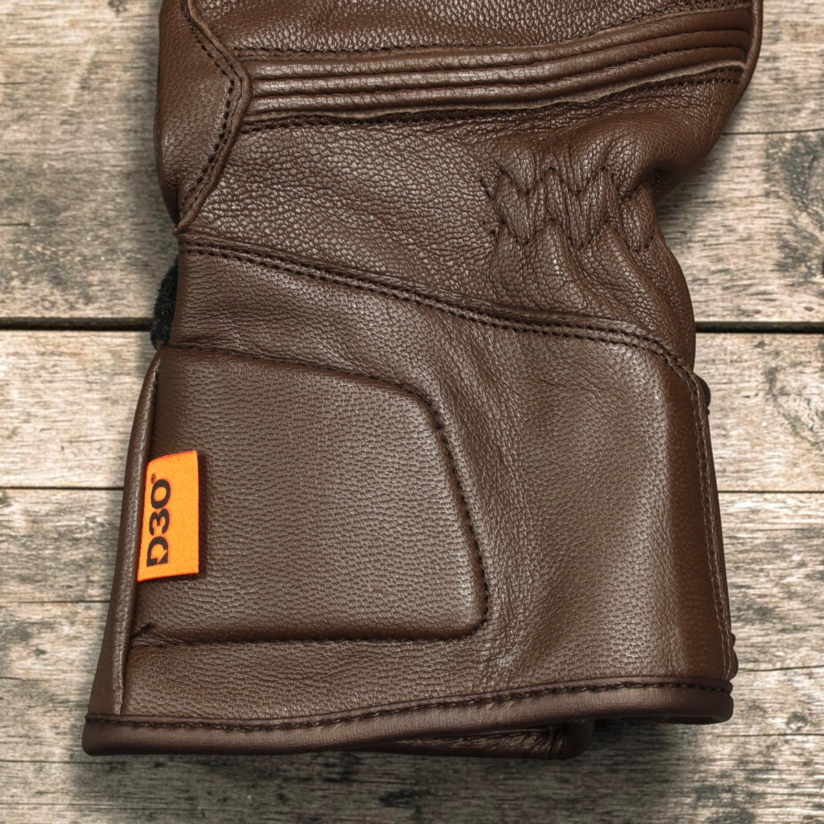 MERLIN （マーリン）防寒最強 防水レザーグローブ "Calton CE2 D3O Waterproof Leather Glove" 【ブラウン】