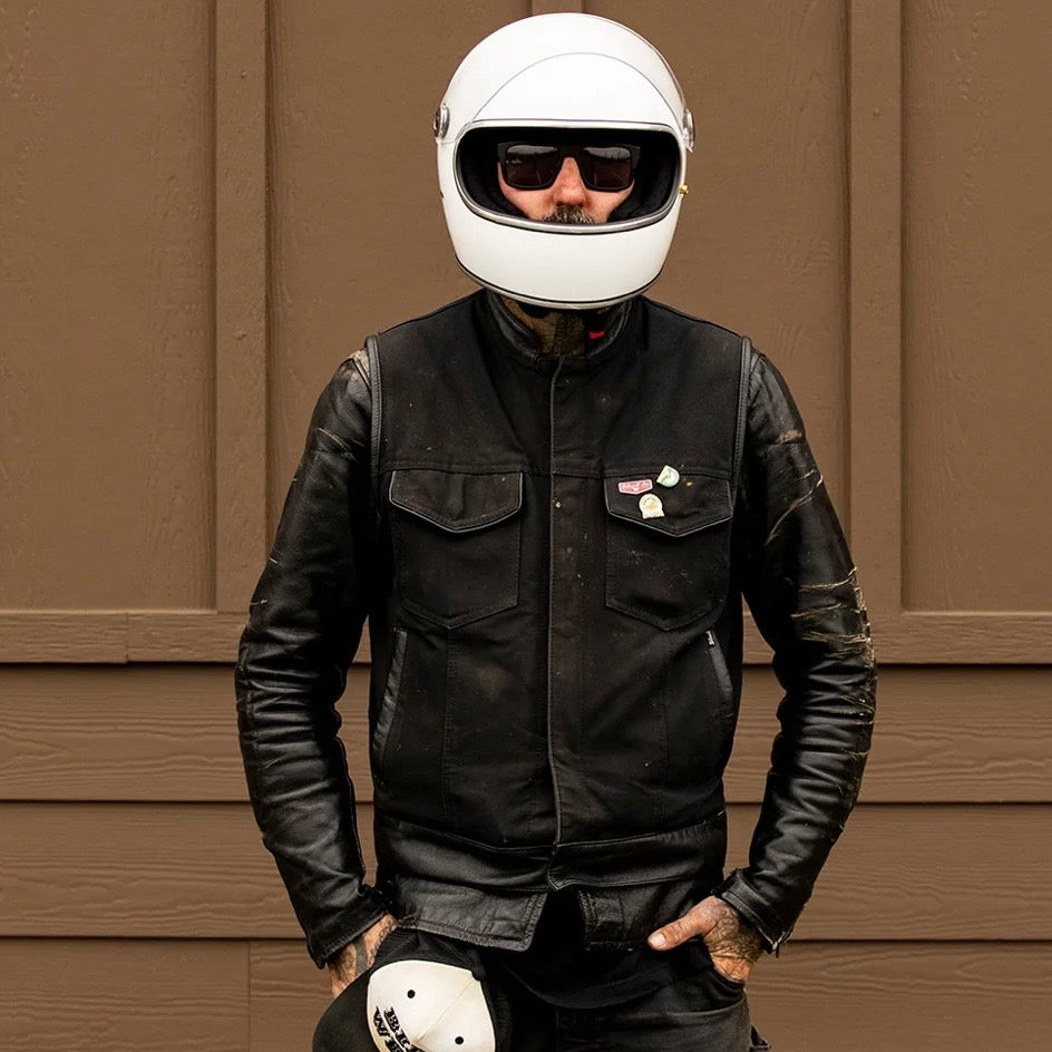 Biltwell ビルトウェル "GRINGO S" フルフェイスヘルメット Gloss White【装飾品】