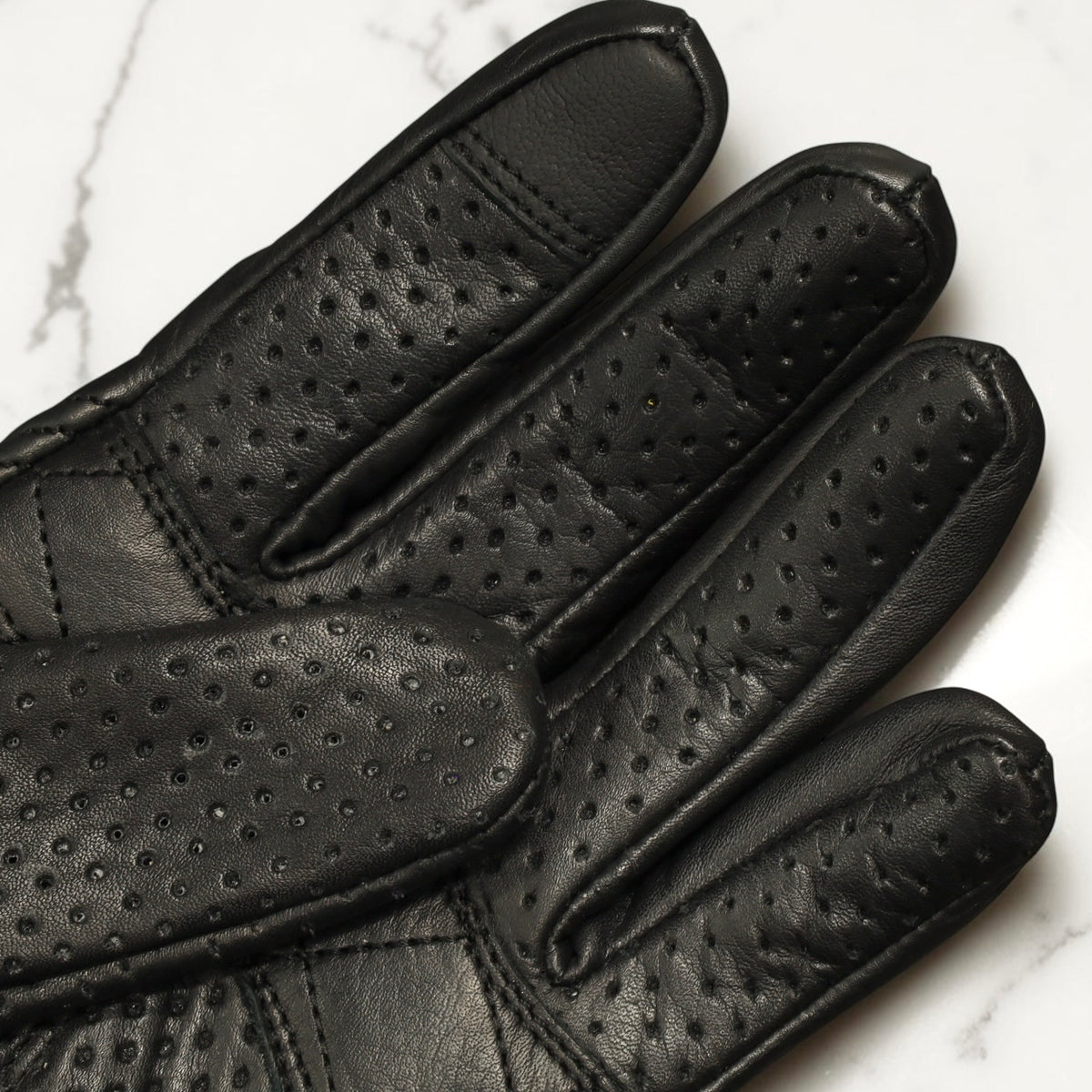 HOLYFREEDOM ホーリーフリーダム パンチングレザーグローブ "BULLIT LINGOTTO GLOVES" 【ゴールド】