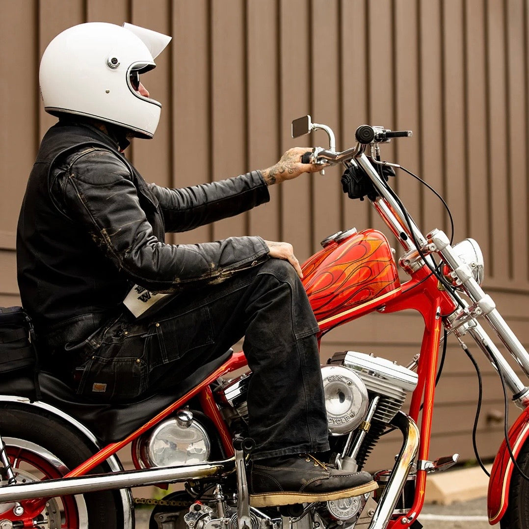 Biltwell ビルトウェル "GRINGO S" フルフェイスヘルメット Gloss White【装飾品】