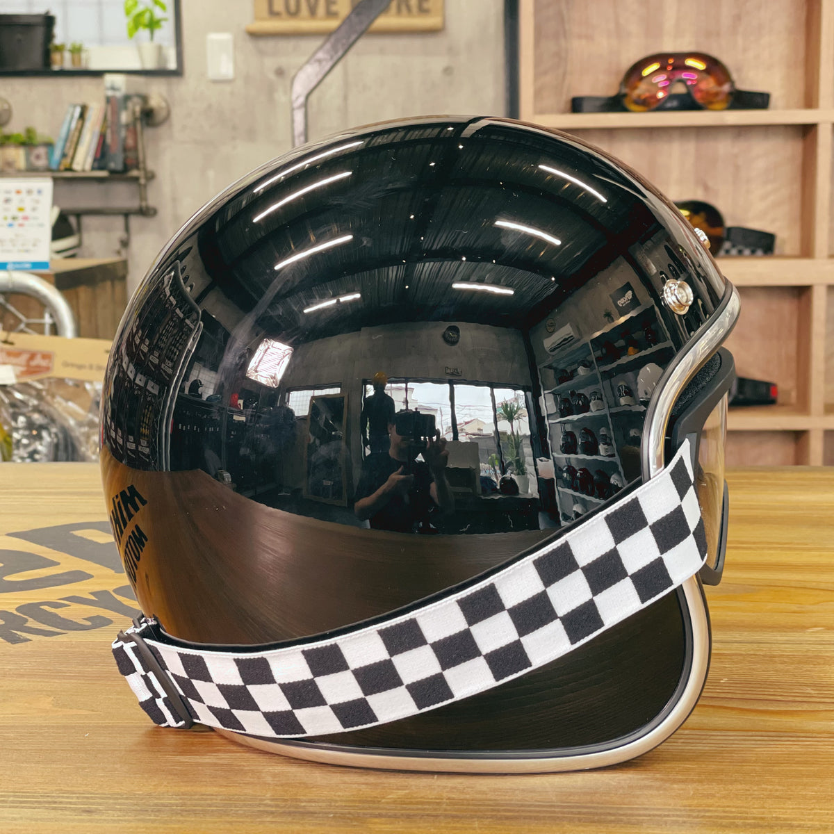 Biltwell ビルトウェル MOTO2.0 ゴーグル "Checkers Black"